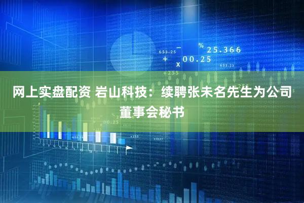 网上实盘配资 岩山科技：续聘张未名先生为公司董事会秘书