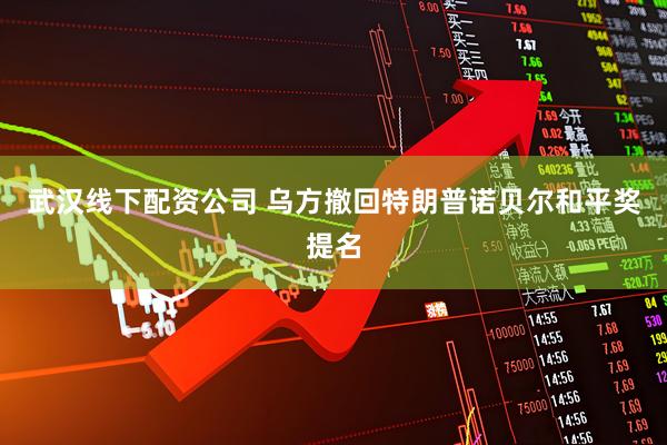 武汉线下配资公司 乌方撤回特朗普诺贝尔和平奖提名